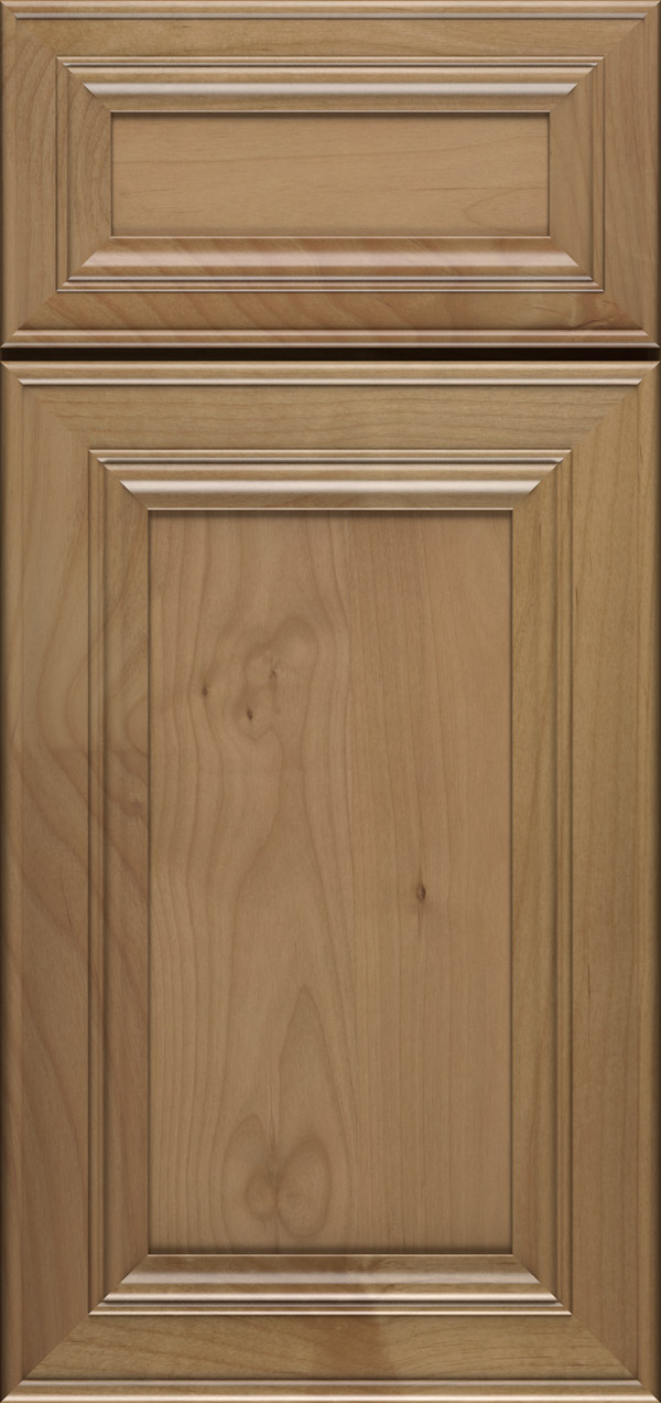 Anson 5-piece alder flat panel cabinet door in desert