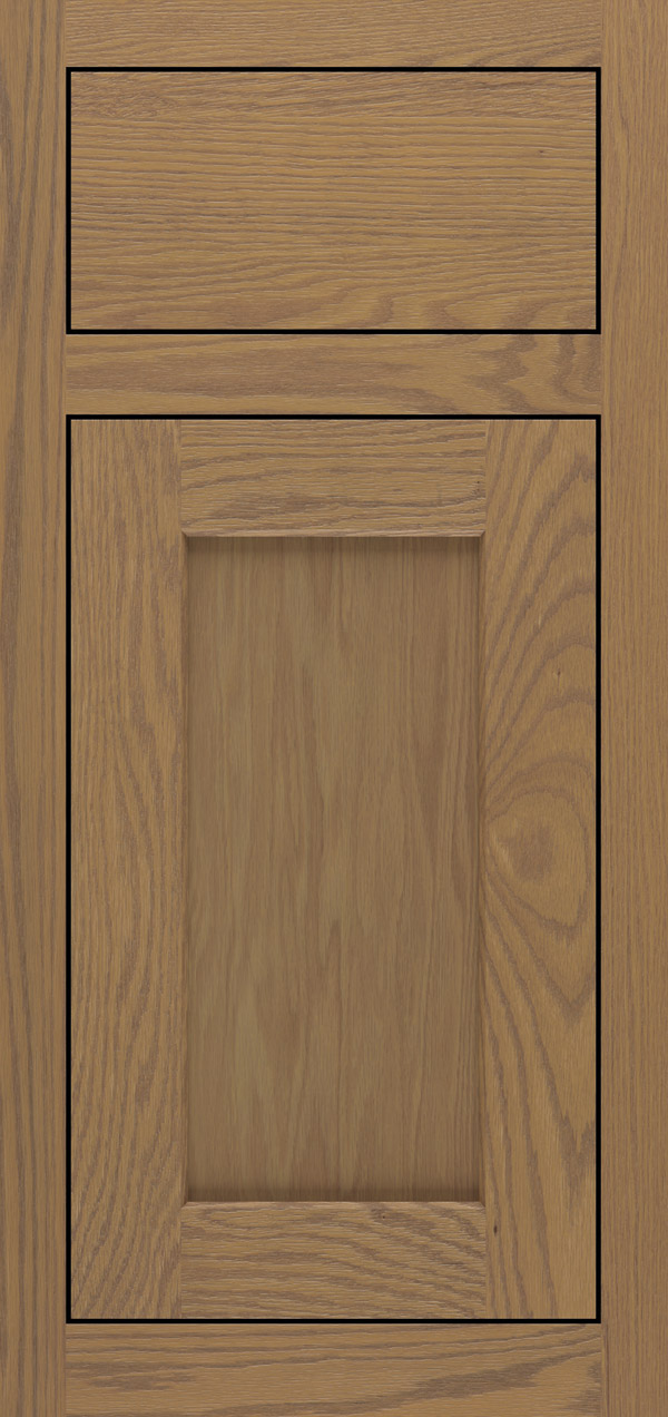Blair oak inset cabinet door in desert