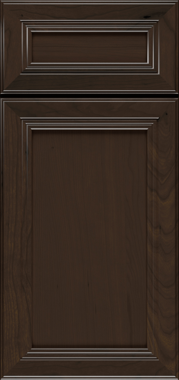 Truffle Dark Brown Cabinet Stain on Cherry - Omega