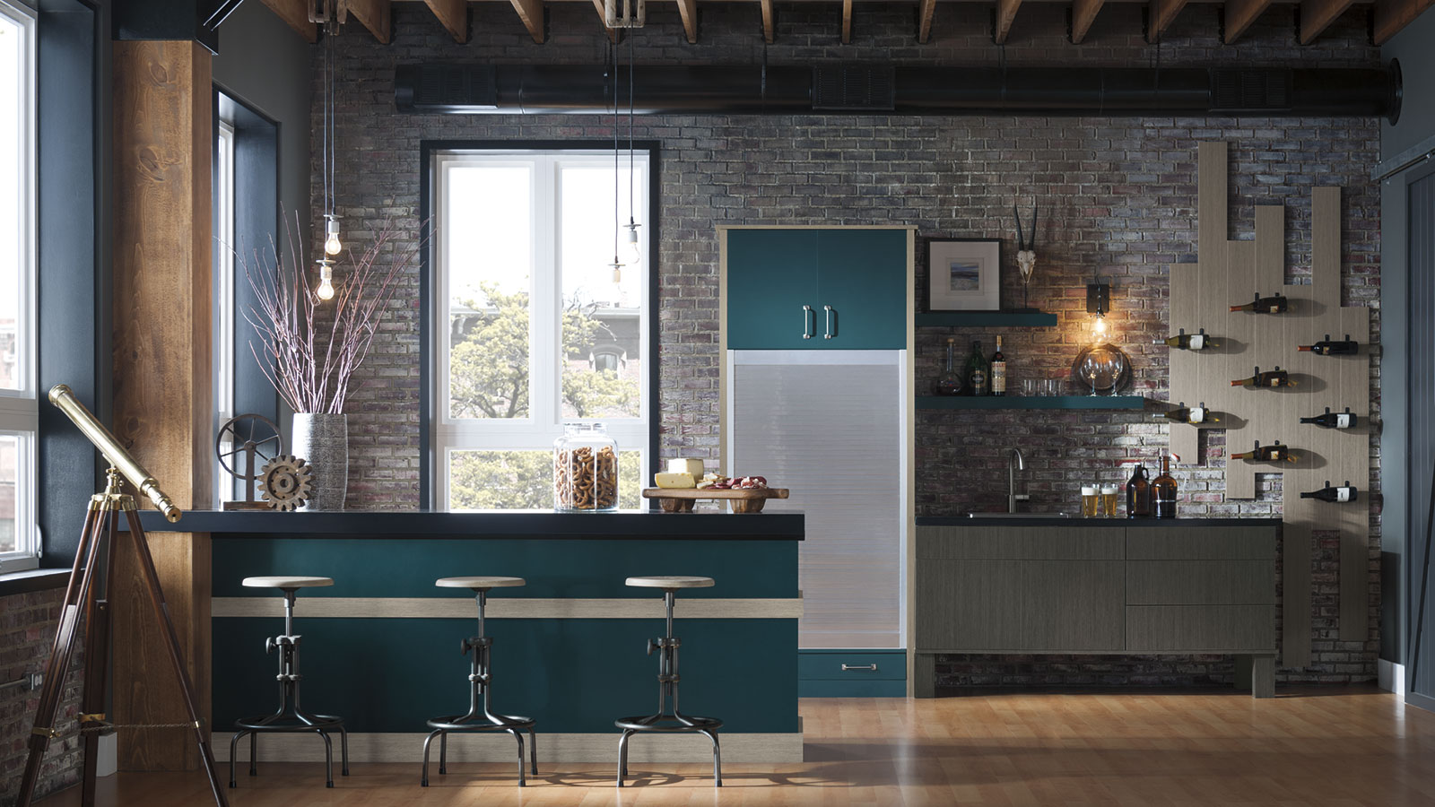 Modern Textured Laminate Omega