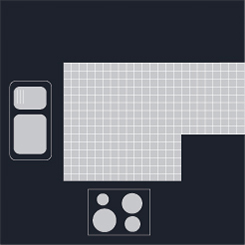 G-shaped kitchen layout