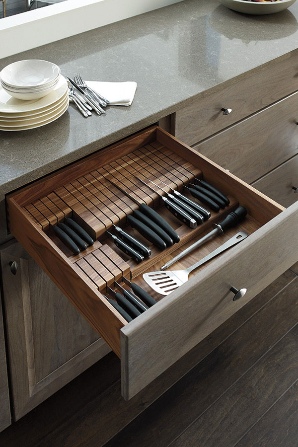 Specie Matched Knife Drawer