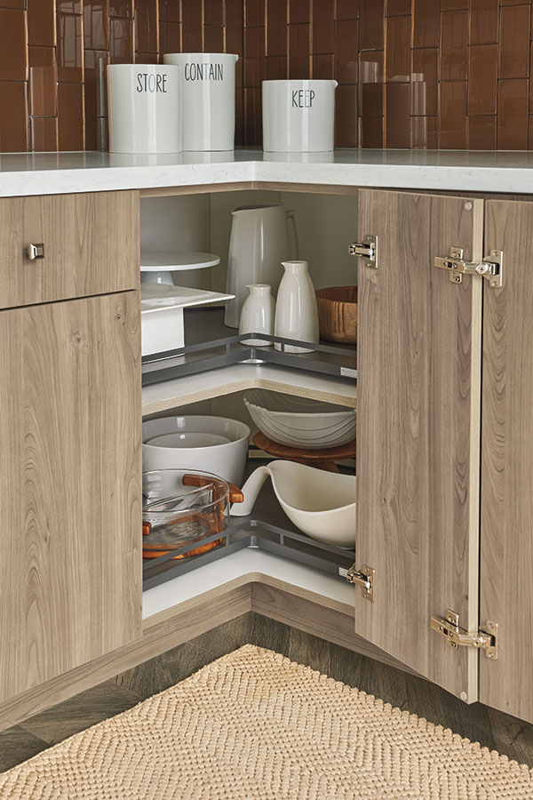 Deep Drawer Base Cabinet With Rollout - Omega Cabinetry