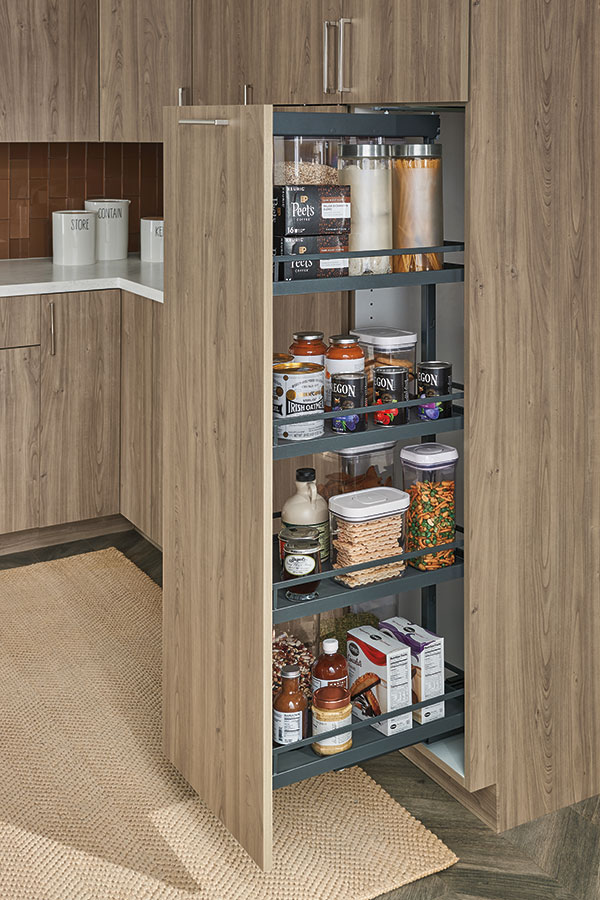 Utility Cabinet Storage Pullout - Omega Cabinetry