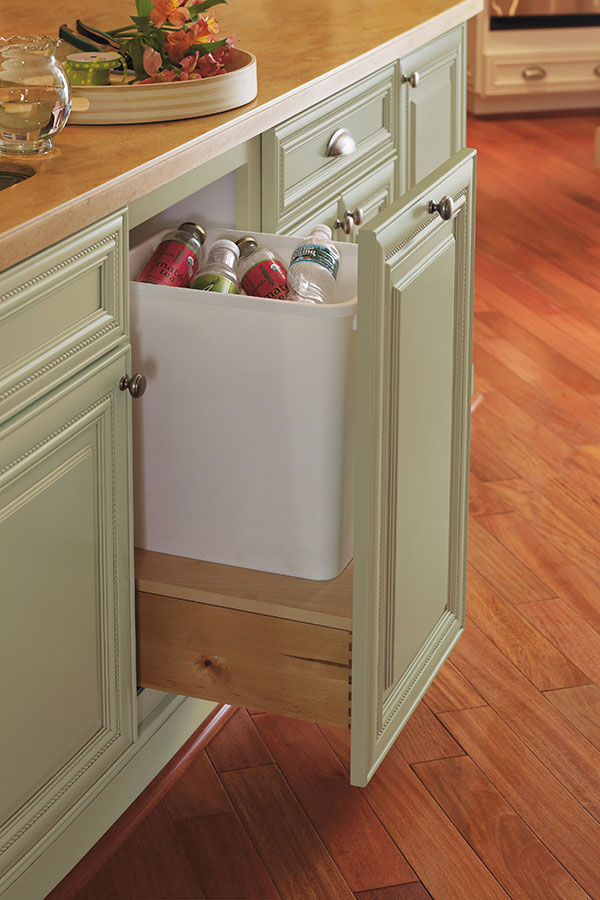 Base Waste Basket Cabinet Omega Cabinetry