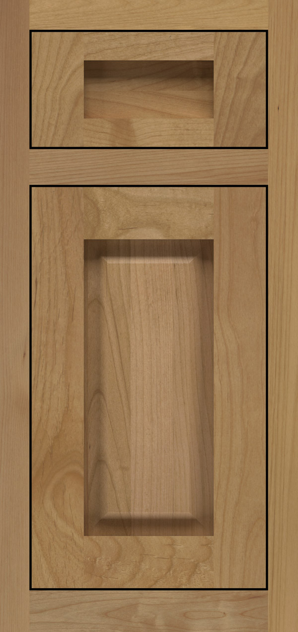 Adagio 5-piece Alder inset cabinet door in Desert