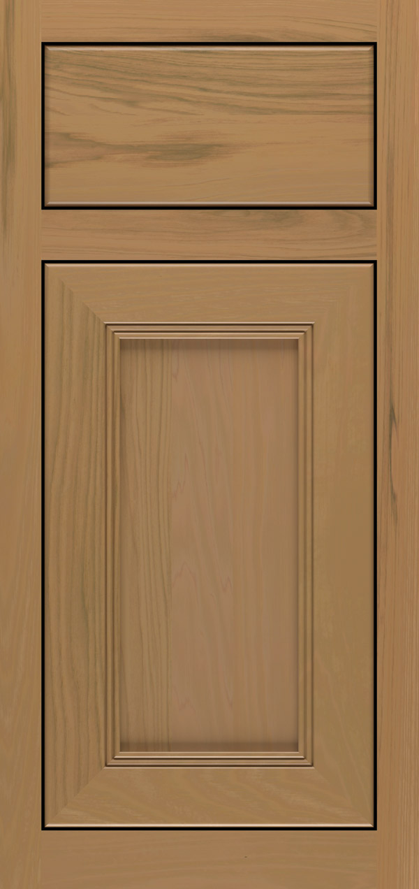 Bancroft pecan inset cabinet door in desert