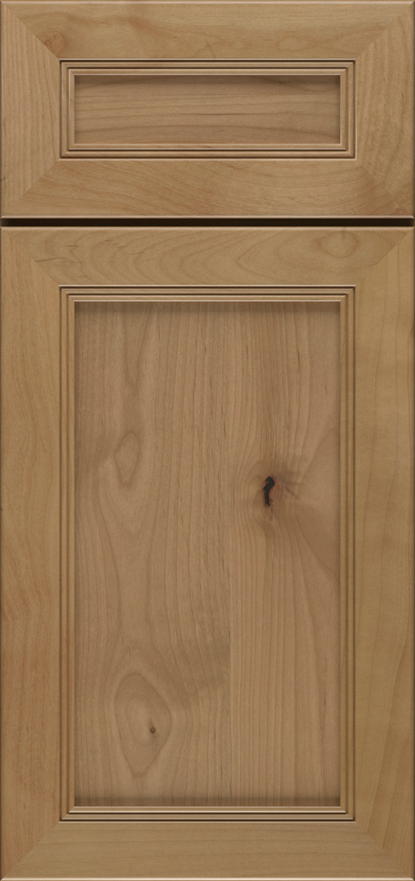 Barrington 5-piece alder flat panel cabinet door in desert