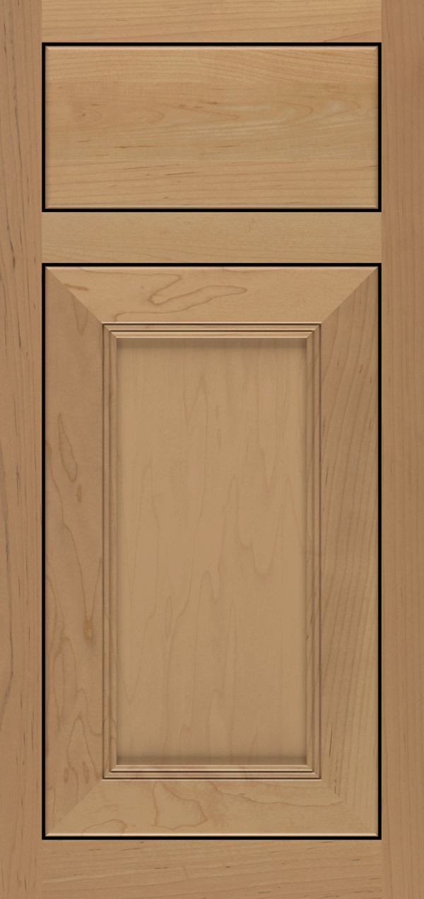 Barrington maple inset cabinet door in desert