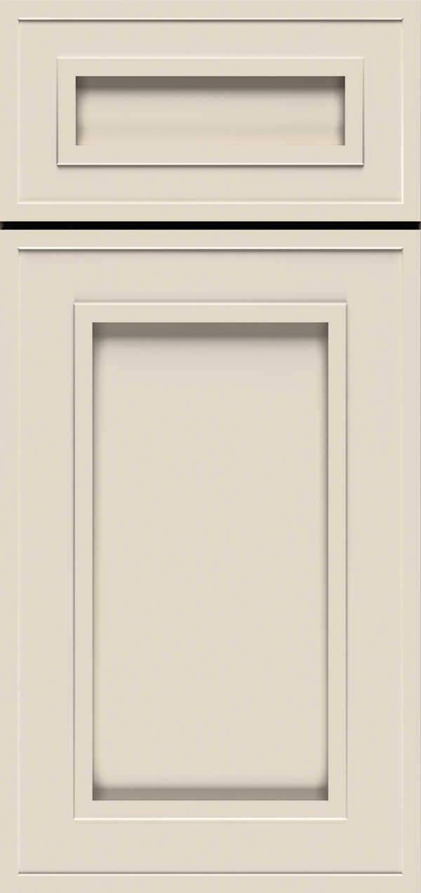 Beckwtih 5-piece maple reversed raised panel cabinet door in magnolia