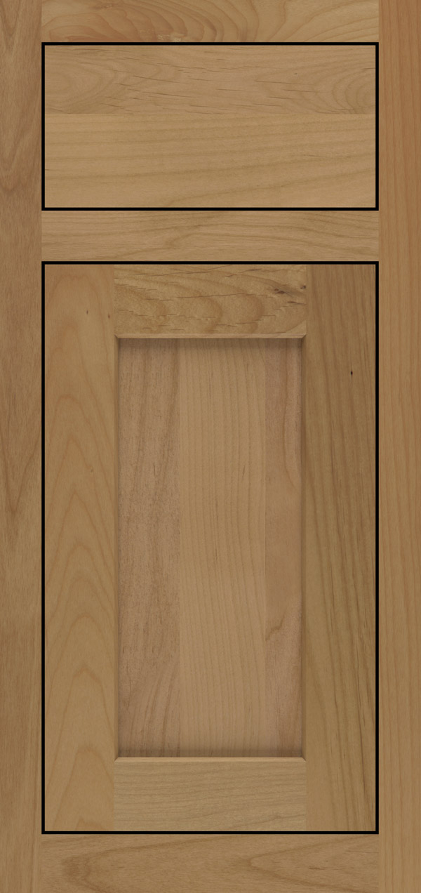 Benson 5-piece alder reversed raised panel cabinet door in desert