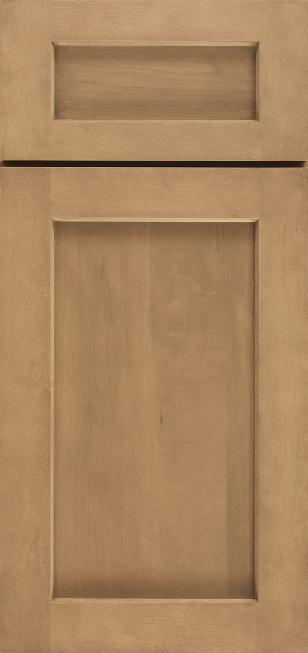 Benson 5-piece reversed raised panel cabinet door in Desert