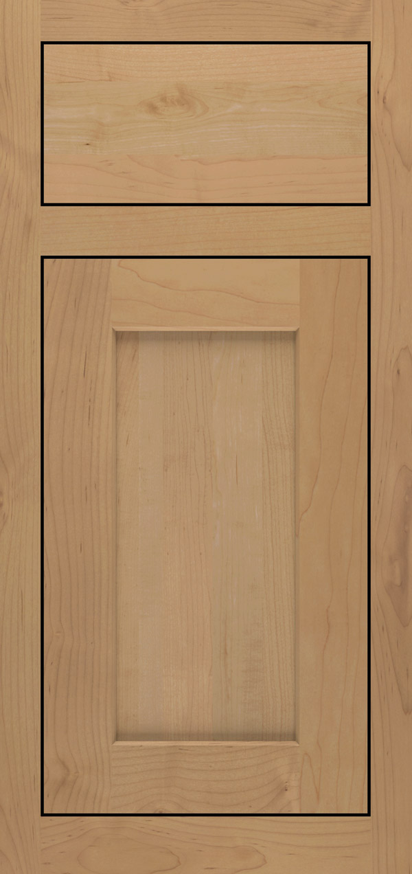 Benson maple inset cabinet door in desert