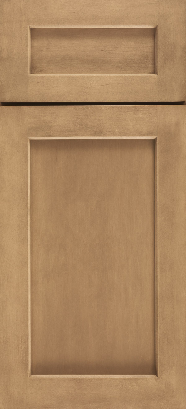Blair 5-piece maple flat panel cabinet door in desert