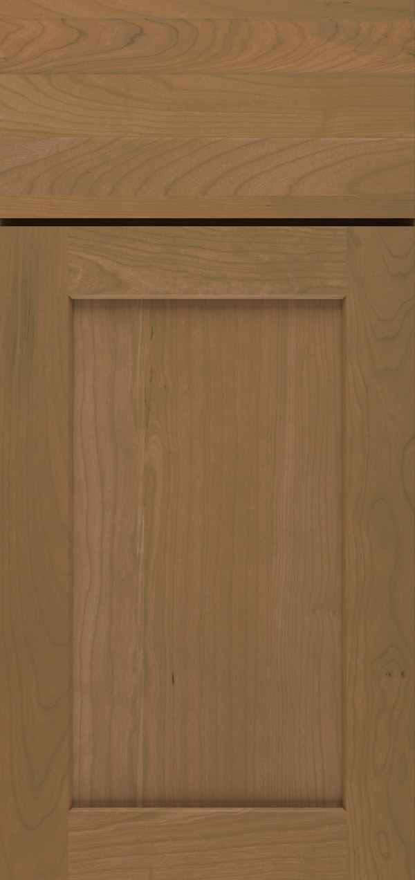 Blair cherry flat panel cabinet door in desert