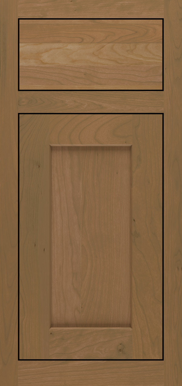 Blair cherry inset cabinet door in desert