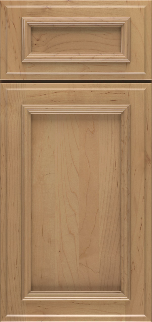 Brighton 5-piece maple reversed raised panel cabinet door in desert