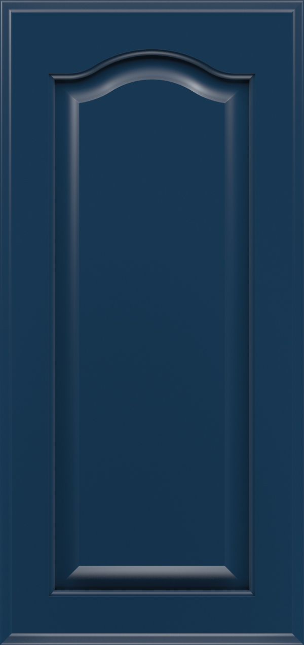 Brookside_maple_raised_panel_cabinet_door_blue_lagoon