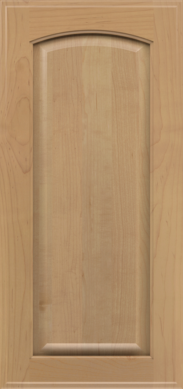 Brookside maple raised panel cabinet door in desert