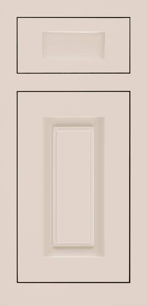 Calendo 5-piece maple inset cabinet door in magnolia