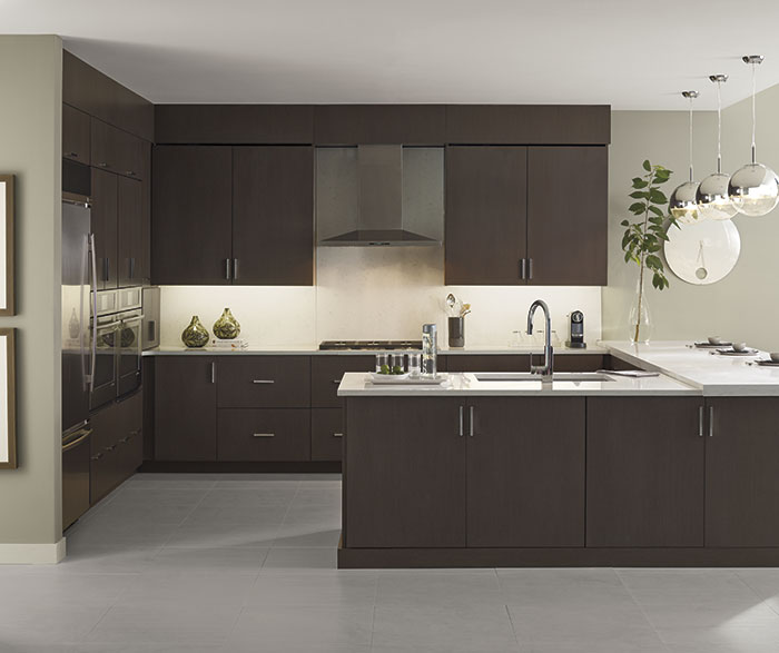 wenge kitchen cabinets - omega cabinetry