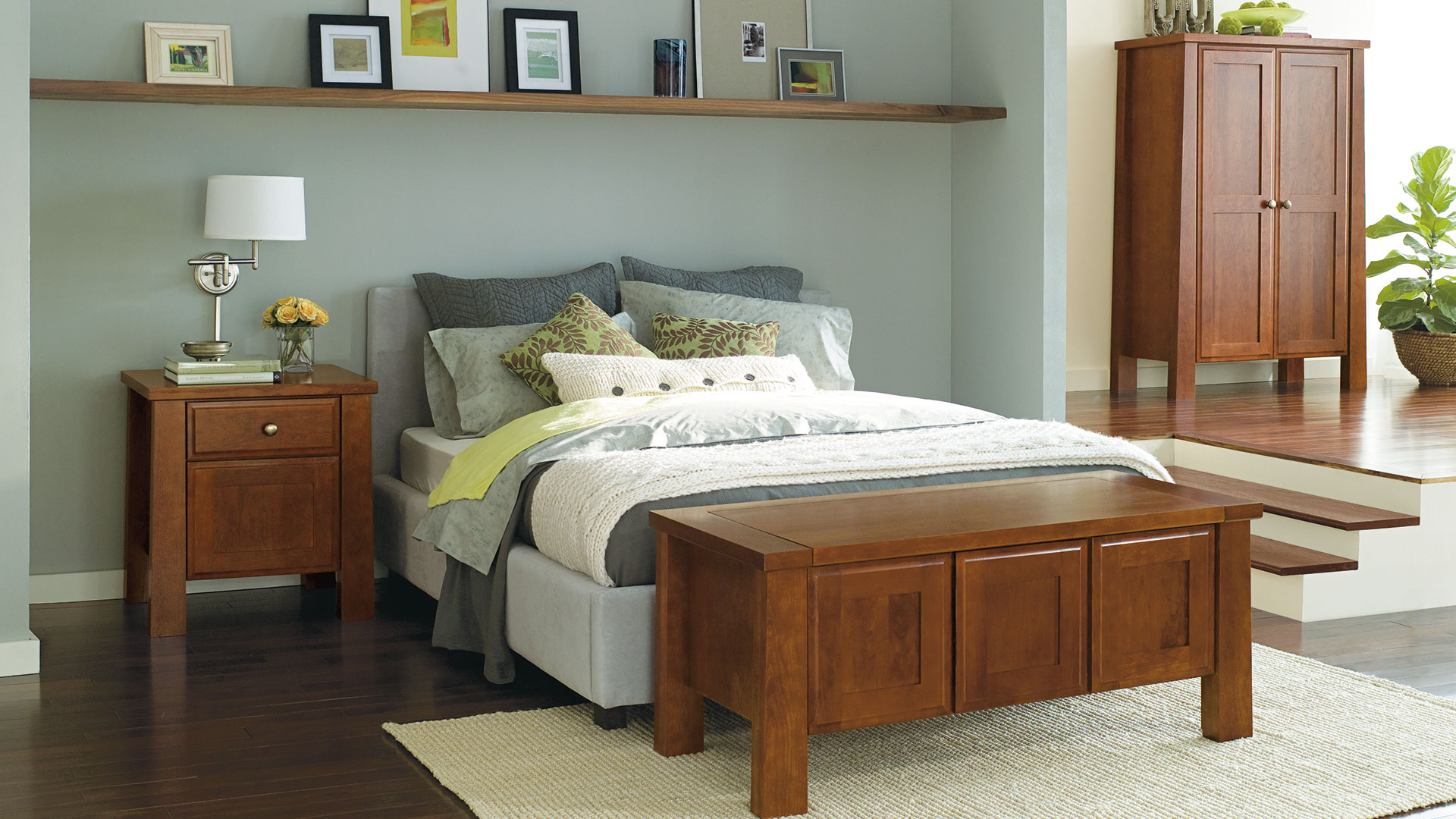 typical bedroom furniture pieces