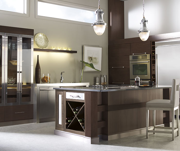 Walnut Kitchen Cabinets Omega Cabinetry