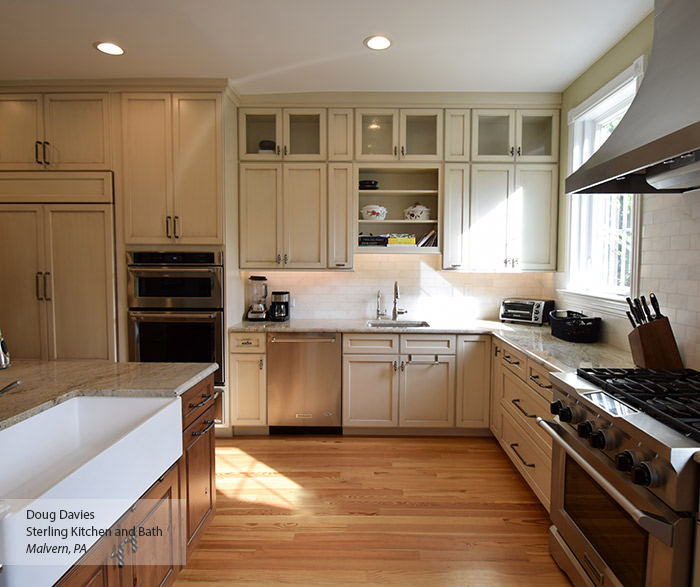 Oyster Off White Cabinet Paint On Maple Omega