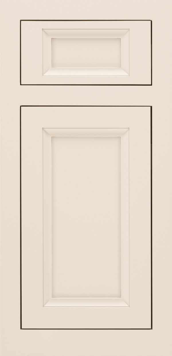 feuring door style in maple wood with magnolia finish