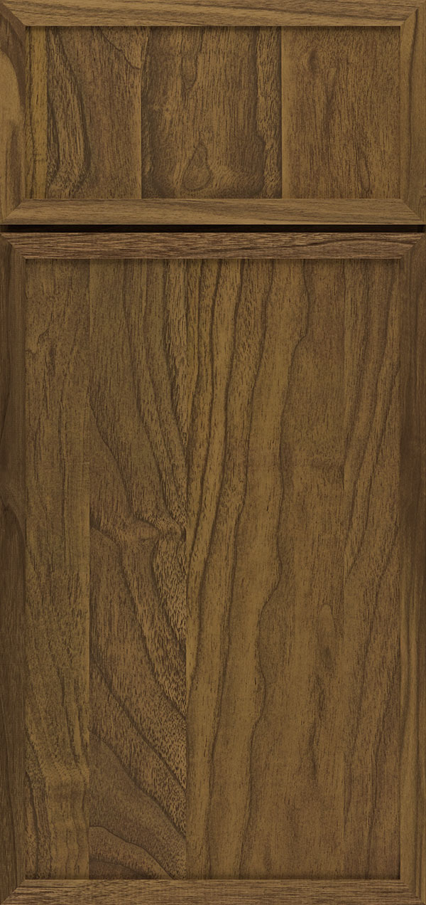 jax cabinet door style in walnut wood and natural finish