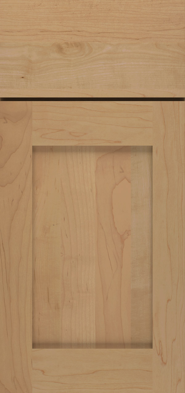 morris cabinet door style in maple wood with desert finish
