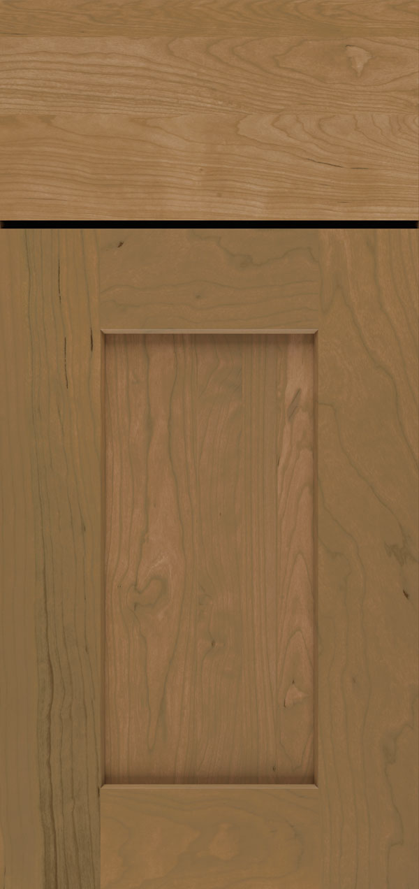 tessa cabinet door shown in cherry
