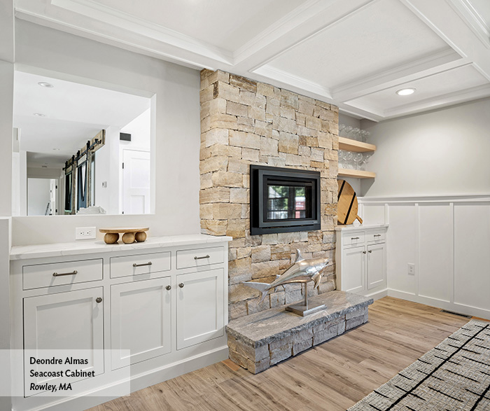 Bright Kitchen with Coordinating Living Space