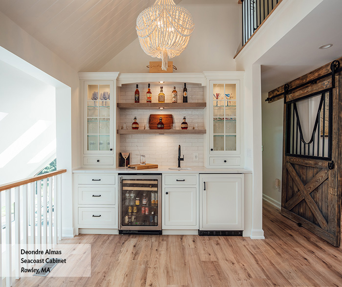 Bright Kitchen with Coordinating Living Space
