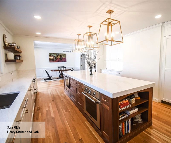 Walnut Kitchen Island