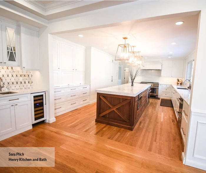 Walnut Kitchen Island