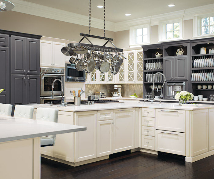 Open Kitchen Design with Custom Cabinetry