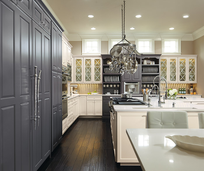 Open Kitchen Design with Custom Cabinetry