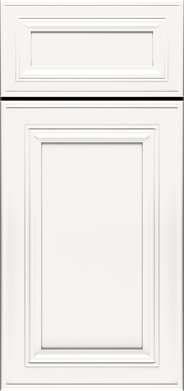 Anson_5pc_maple_flat_panel_cabinet_door_pure_white