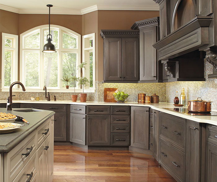 Casual Kitchen with a Large Kitchen Island